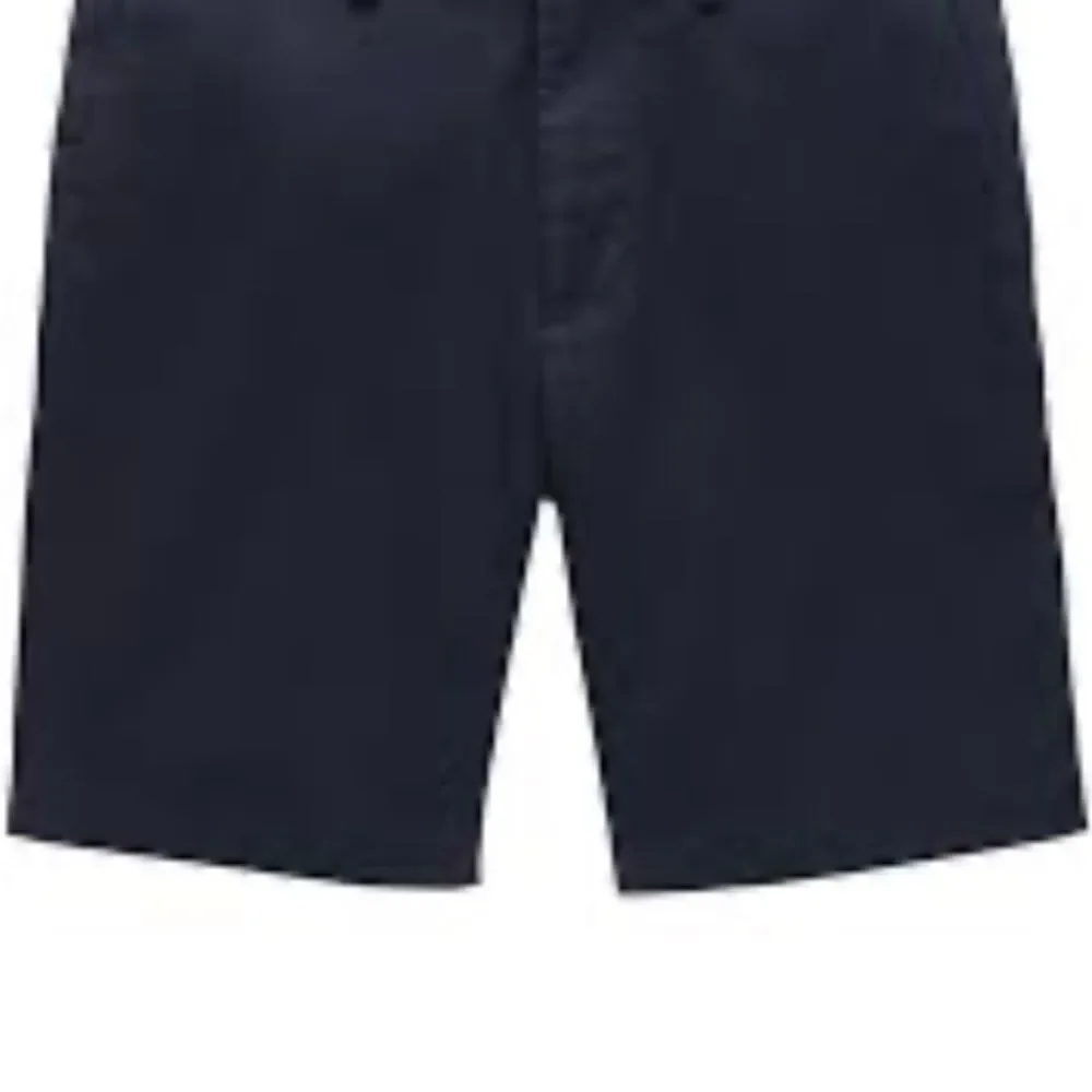 Banana Republic Aiden Navy Blue Flat Front Shorts